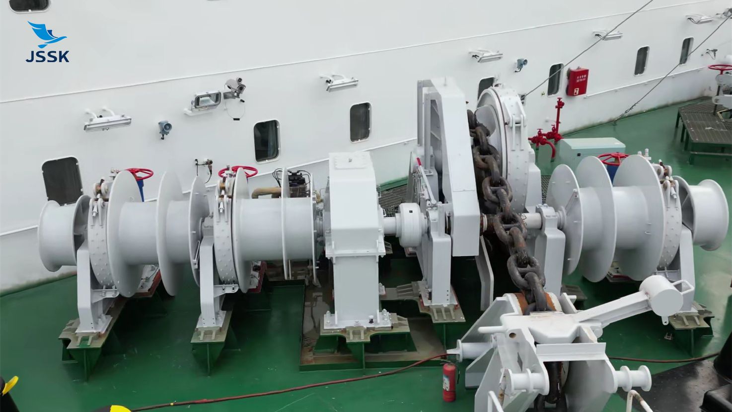 300kN系泊絞車（雙卷筒）